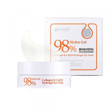 Petitfee Collagen and Co Q10 Hydrogel Eye Patch (Гідрогелеві патчі для очей), 60 шт 8809239800458 фото