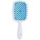 Janeke Superbrush The Original (Гребінець для волосся, білий з синім), 1 шт 8006060599630 фото 1