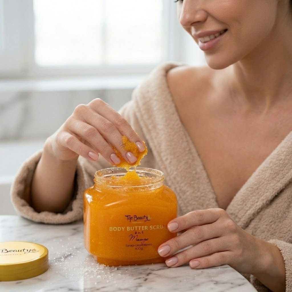 Top Beauty Body Butter Scrub (Батер-скраб для тіла 2 в 1 манго), 400 г 2000002700081 фото