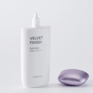 Missha All Around Safe Block Velvet Finish Sun Milk SPF50+ (Сонцезахисне молочко), 70 мл 8809581452312 фото