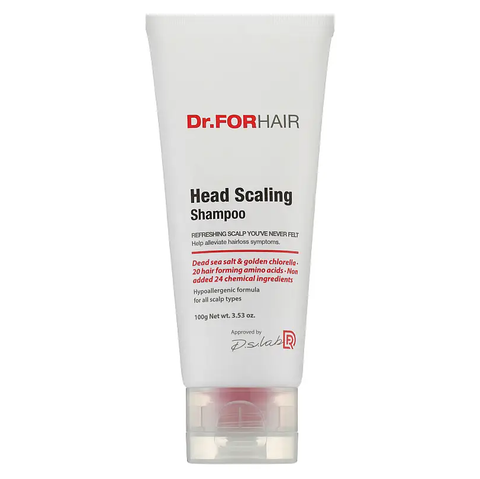 Dr.FORHAIR Head Scaling Shampoo (Шампунь з частинками солі для глибокого очищення шкіри голови), 100 мл 8809485532257 фото