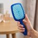 Janeke Superbrush The Original (Гребінець для волосся, синя з блакитним), 1 шт 8006060594406 фото 4