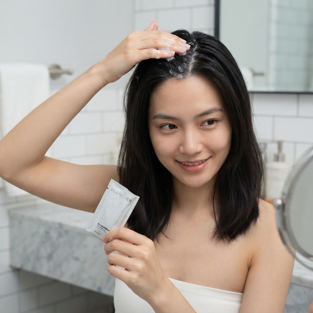 Olorchee Anti Grease Shampoo (Шампунь для жирного волосся), 10 мл 2965700061943 фото