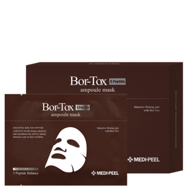 Medi-Peel Bor-Tox Peptide Ampoule Mask (Відновлююча пептидна тканинна маска для обличчя), 30 мл 8809409348339 фото