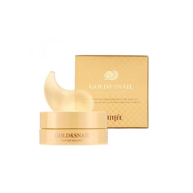 Гідрогелеві патчі для очей з золотом та EGF Petitfee (Gold & Snail Hydrogel Eye Patch), 60 шт 8809239802872 фото