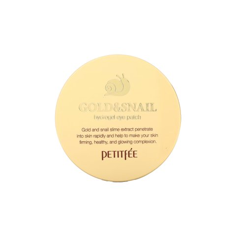 Гідрогелеві патчі для очей з золотом та EGF Petitfee (Gold & Snail Hydrogel Eye Patch), 60 шт 8809239802872 фото