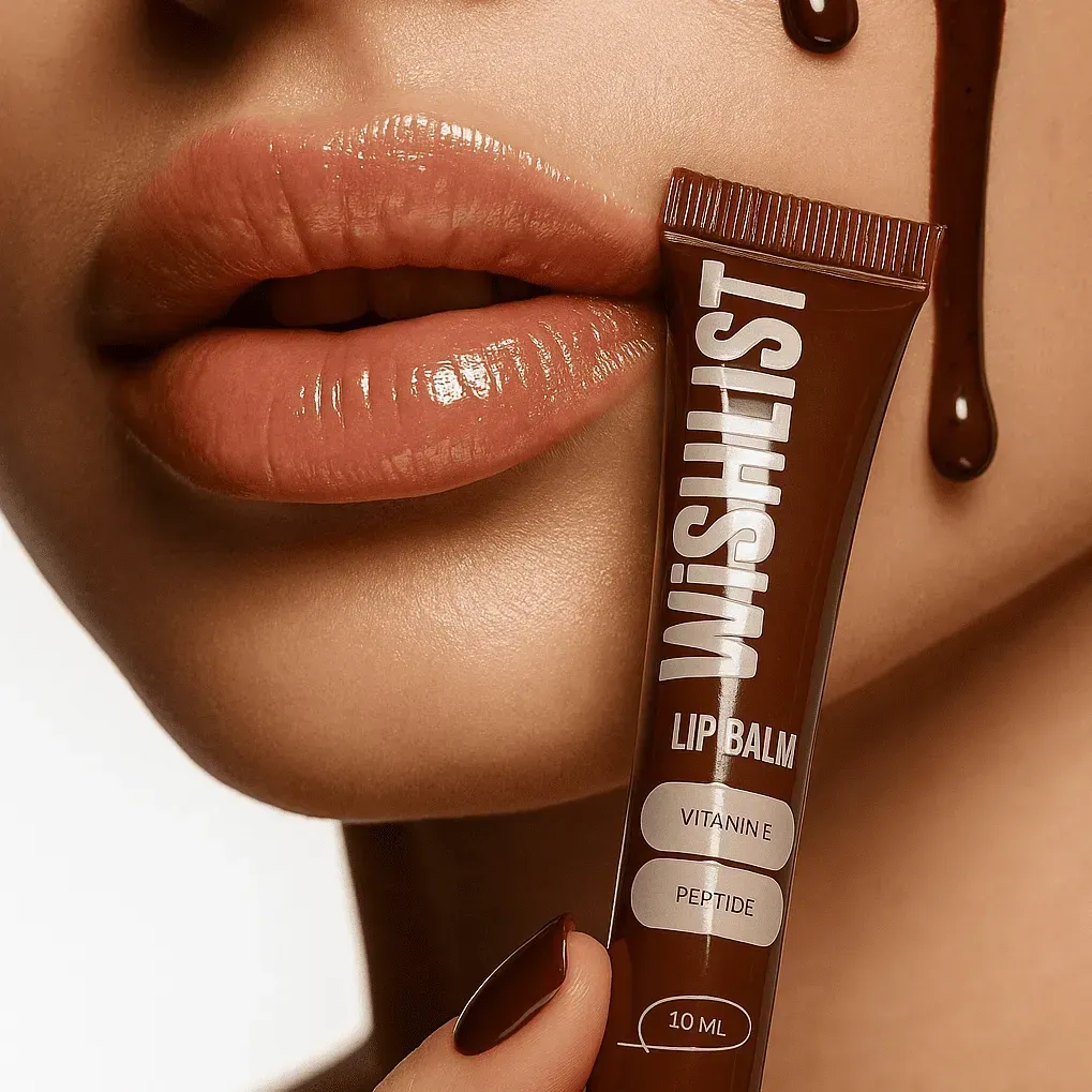 Wishlist Espresso Noir Lip Gloss Balm (Бальзам-блиск для губ + іграшка-брелок), 10 мл 4823116603073 фото