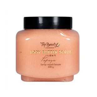 Top Beauty Body Butter Scrub (Батер-скраб для тіла 2 в 1 папайя), 400 г  2000002700067 фото