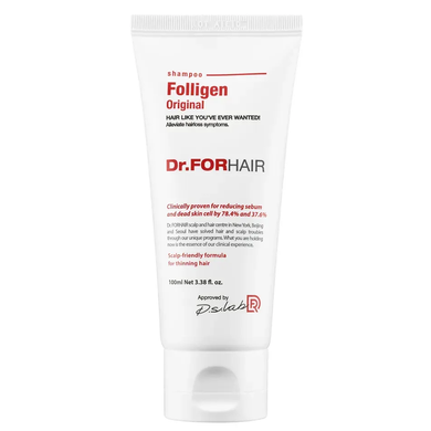 Dr.FORHAIR Folligen Shampoo (Зміцнюючий шампунь проти випадіння волосся), 100 мл 8809485531052 фото