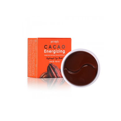 Гідрогелеві патчі з екстрактом какао Petitfee (Cacao Energizing Hydrogel Eye Mask), 60 шт 8809508850696 фото